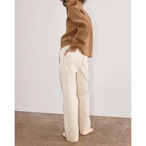 Everlane The Easy Pant, Wide Leg Pull On Elastic Waist, 4 Pockets, New, Sz 2